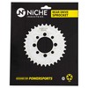 NICHE Drive Sprocket Chain Combo for Kawasaki KLX110 Suzuki DRZ110