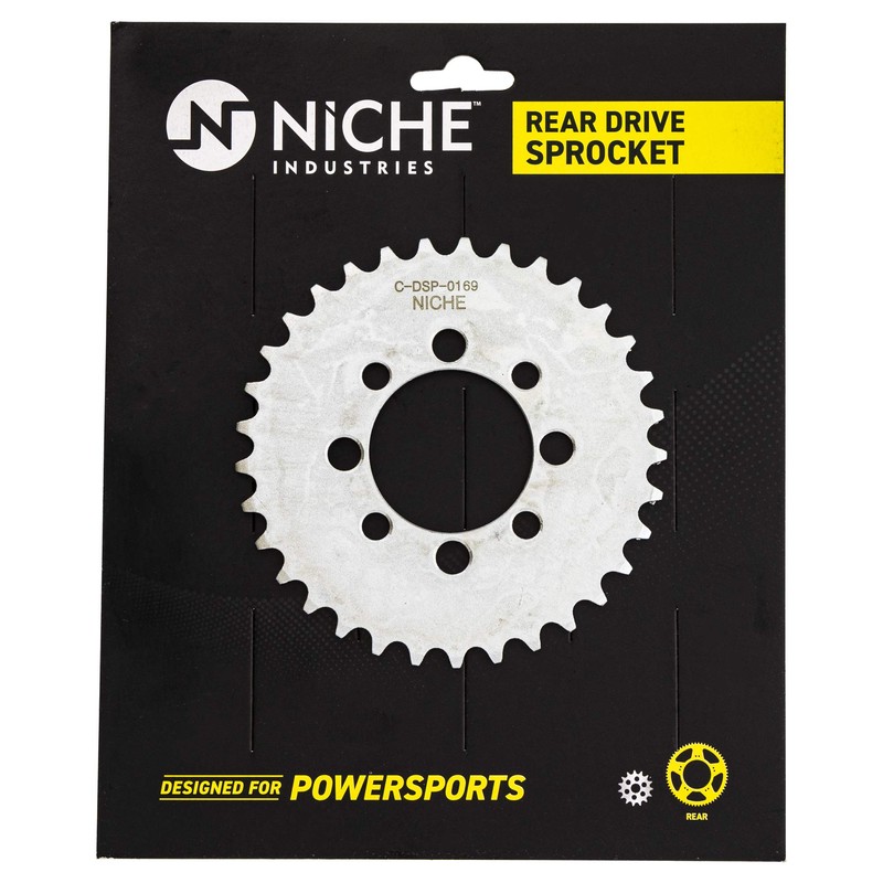 NICHE Drive Sprocket Chain Combo for Kawasaki KLX110 Suzuki DRZ110