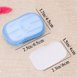 20 Pack (400 Sheets)Portable and Disposable Foaming Hand and Body Wash, Scented and Convenient, Get Clean on the Go with our Portable Foaming Hand and Body Wash, Convenient and Disposable Foaming Wash