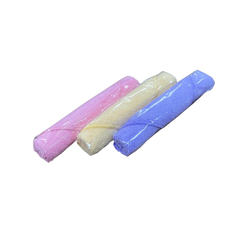 AISEN KFS34 Antibacterial Microfiber Cloth 3 Piece 11.0 x 11.0