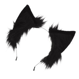 BIUDECO Fluffy Cat Ear Headband Plush Hair Accessory for Women Party Cosplay Birthday Photo Taking Durable Comfortable Hair Decor