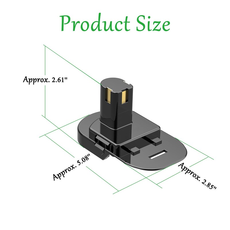 NovaQuantic Adapter Upgrade for Ryobi 18V Cordless Tools - Compatible