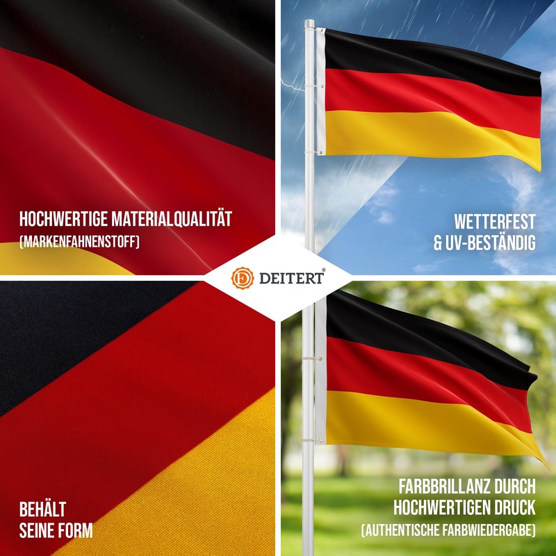 Germany Flag 100 x 150 cm - for Flagpole, Germany