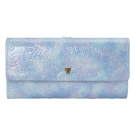 ANNA SUI Anna Sui 315810 316890 Ladies Long Wallet Purse, 82: Light blue