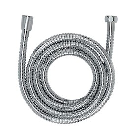 WENKO Manguera de ducha Stainless Steel Shower Hose 125 cm with Twist Protection and Drinking Water Approval