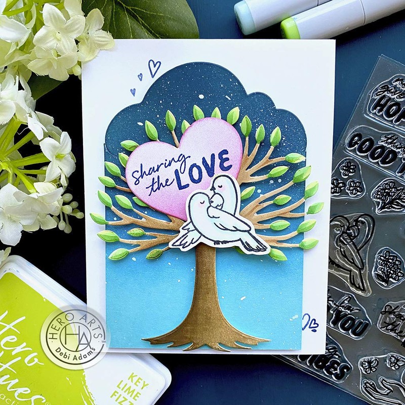 Hero Arts Good Vibes Clear STMP