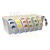 Set of 7 Rolls - Day Dot Food Stickers -