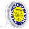 FANDAMEI 1mm Elastic Bracelet String Cord, Crystal Stretch Bead Cord