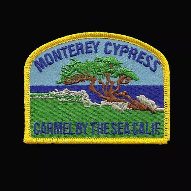 Souvenir Kingdom California Patch – Monterey Cypress Tree – Carmel