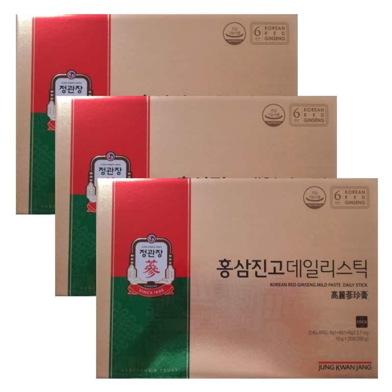CheongKwanJang Red Ginseng Jingo Daily Stick 10g x 20 packs
