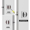 Betensh Recessed Door Lock keyless Pocket Door Lock Privacy Pocket