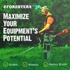 FORESTER Brush Cutter Trimmer Head Conversion Kit Compatible with Husqvarna
