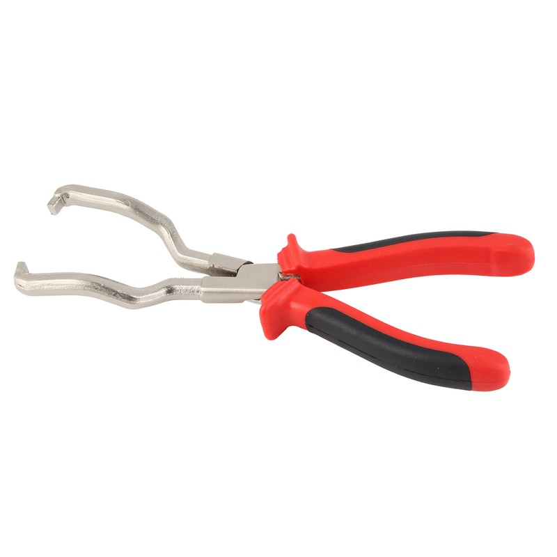 235mm Fuel Line Clip Plier Stainless Steel Rubber Grip Ergonomic
