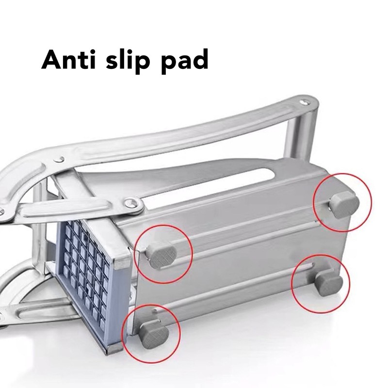 Vegetable Cutter Kitchen Chopper Stainless Steel 2 Type Blades Multifunctional