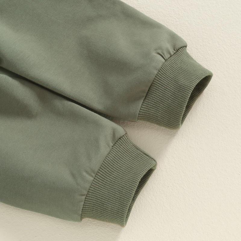 Toddler Boy Fall Winter Outfits Baby Clothes Cute Letter Long