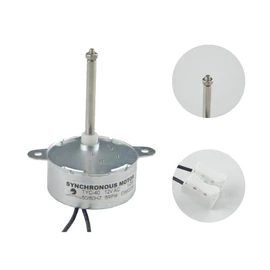 CHANCS TYC-40 AC 12V Fiber Optic Color Wheel Motor CW/CCW 35mm Shaft Synchronous Motor TYZ42 Electric Motor Replacement for Fiber Optic Light Christmas Ornamen