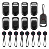 UBSIUH 8 Camera Strap Adapters, Camera Quick Release Buckle, Camera