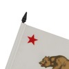 AZ FLAG - Tischflagge Kalifornien - 21x14 cm - Kalifornische