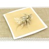 50 Apartina Napkins Fabric-Like Airlaid, Plain, Light Ochre Yellow, Size