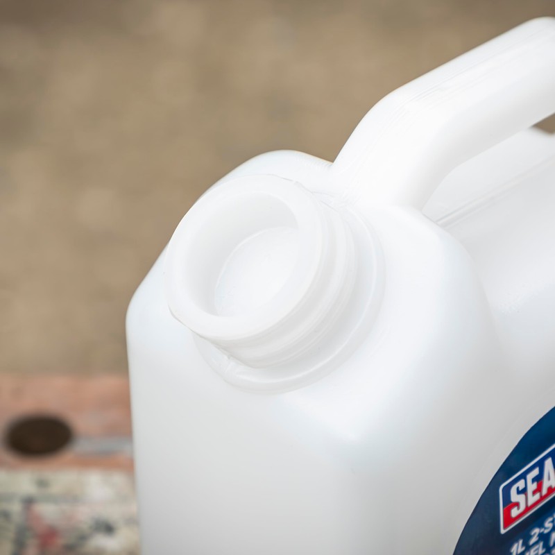 1L 2-Stroke Fuel Mixing Bottle, White