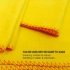 Yellow Dusters Cleaning Cloth Car bike Dusters Polishing Dry Dusting