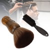 Neck Duster Set, Fast Cleaning Soft Nylon Bristle Barber Brush