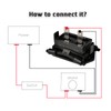 HonorMeet Digital Solid State Hour Meter, Applicable to 12V 24V