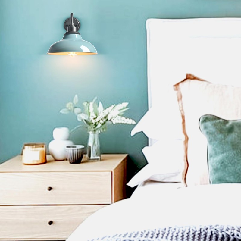 HYDELITE Blue Sconces Wall Lighting Modern Wall Sconce Light for
