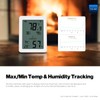 YoLink Indoor Thermometer Hygrometer YS8023 with LCD Comfort Display, Magnetic