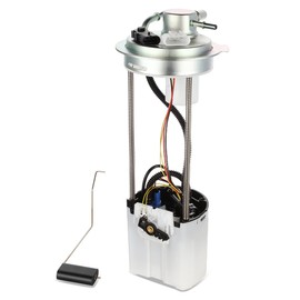 Auto Dynasty E3747M Electric Fuel Pump Assembly Module Compatible with Silverado Sierra 1500 4.8L 5.3L 6.0L 2007-2008, 12V, White