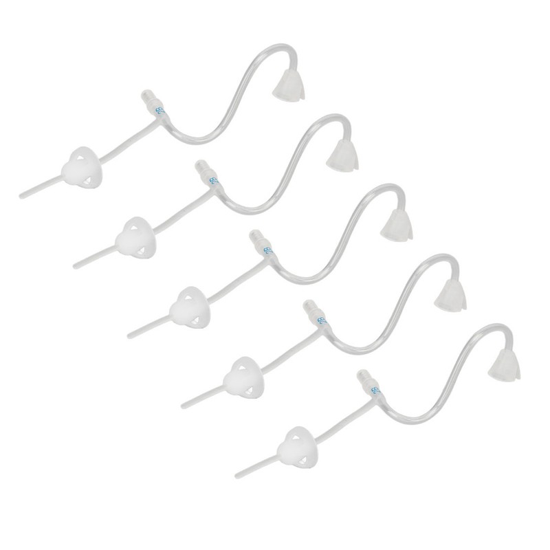 5pcs Sound Amplifier Tubes Single Layer Eartips Replacement Accessory Reduce