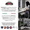 4R Quattroerre.it Alfisti Elite Keyring, Carbon Silver Holographic with Alfa