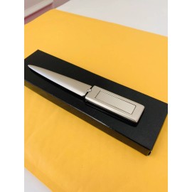 Corporate Gifts Stainless Steel Letter Opener Silver Tone Matte Finish NIB