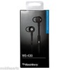 Blackberry HDW-49299-001 3.5mm Premium Headset - Black