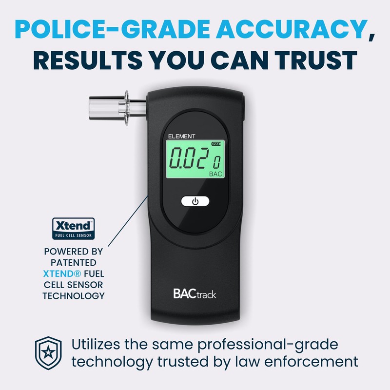 BACtrack Element Breathalyzer | Professional-Grade Accuracy | DOT & NHTSA