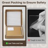 Elitnus Clear Acrylic Display Block – Solid Polished Plexiglass Riser