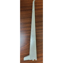 Reeve 485-20, 20in 485 Series Double Slotted Shelf Bracket, Zinc