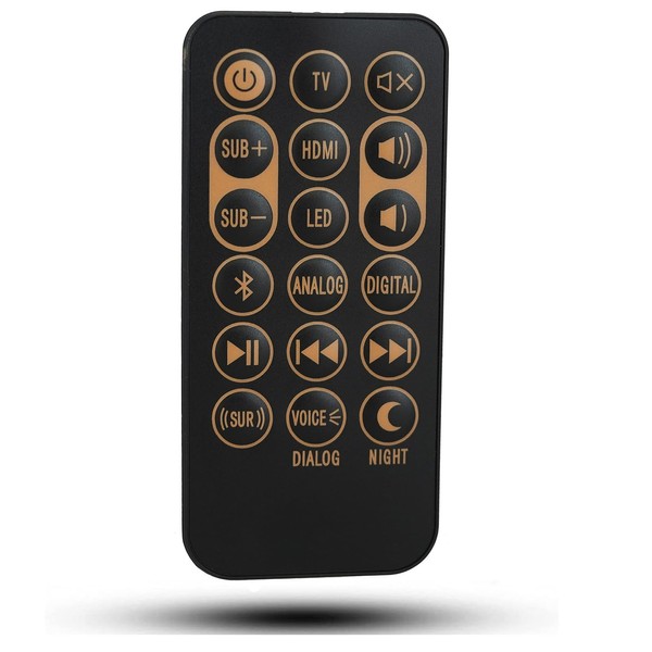Replacement Remote Control Compatible for Klipsch SoundBar RSB-3 RSB-8 RSB-6