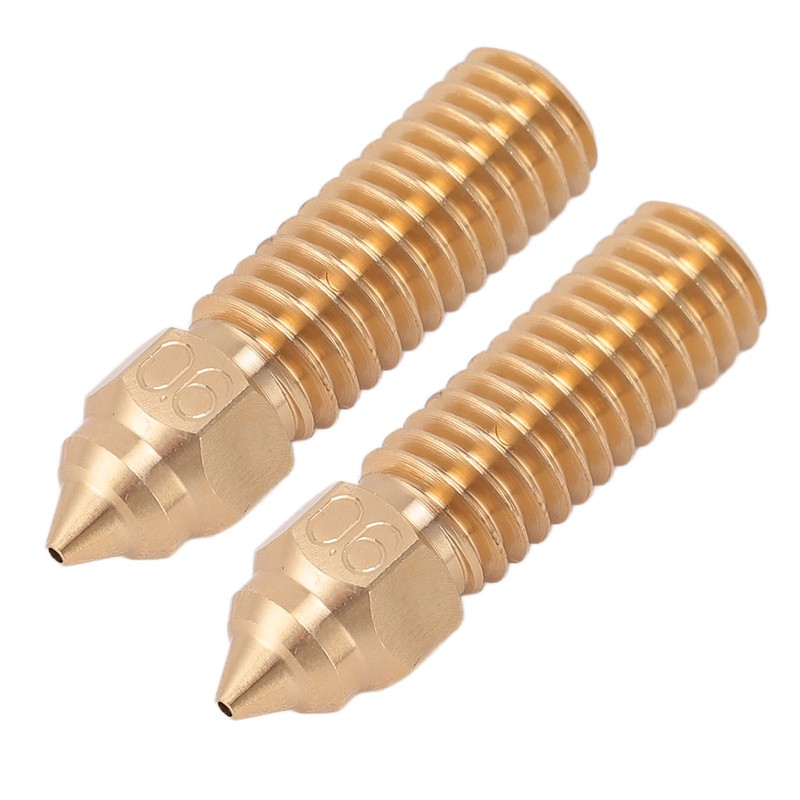 10pcs 3D Printer Extruder Brass Nozzles High Temperature Resistance Wear