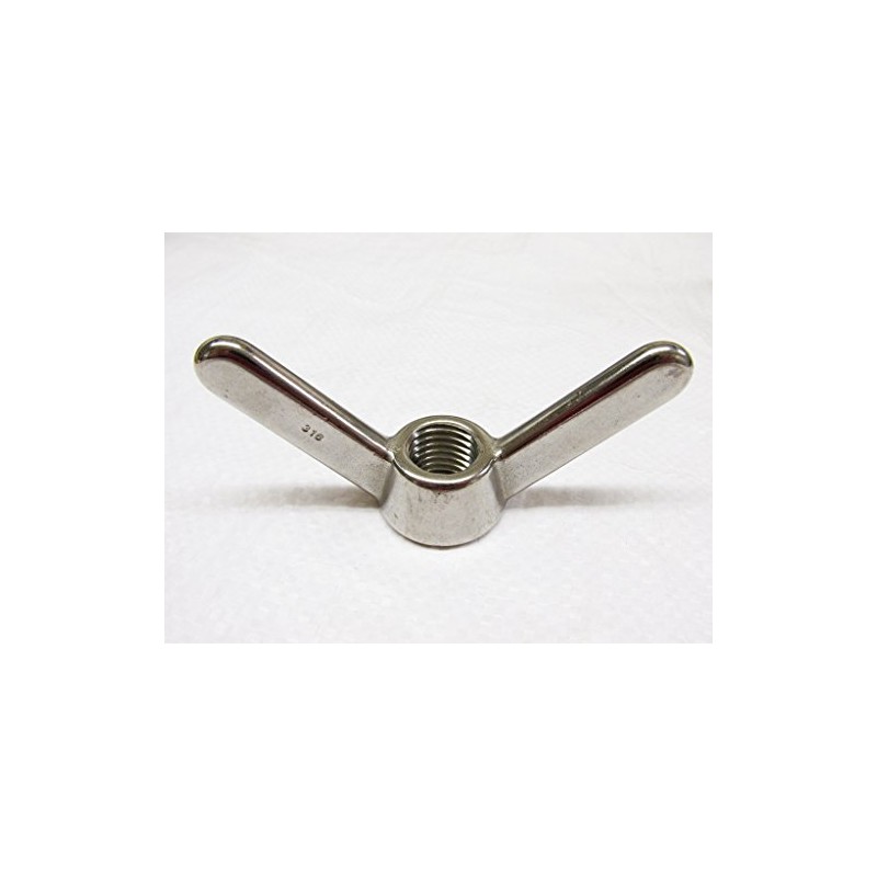 16MM Stainless Steel High Type Wing Nut - Bolt Screw
