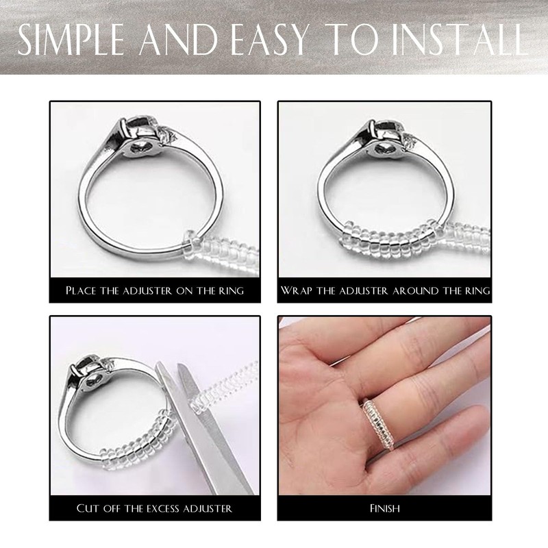 Ring Size Adjuster Set, Ring Reducer Invisible, Ring Size Adjuster,