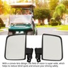 Golf Cart Mirrors 2 Pack Side View Mirror Golf Cart