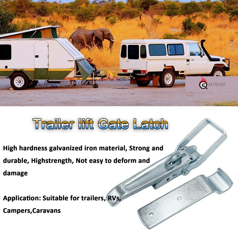 1 Pcs Trailer Gate Latch Handle Parts, RV Trailer Lift