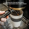 KeepCup Original Clear, Reusable Plastic Coffee Cup | Splashproof Lid,