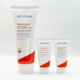 estra Aestura Terracne 365 Clear Deep Cleansing Foam Set / 에스트라 테라크네365 클리어 딥 클렌징 폼 세트