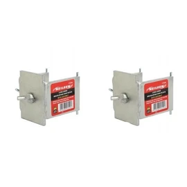 DORI Block with Lock Bolt X 2 PCS for 50MM 50.8mm Long Sided Profile Poles Bricklaying