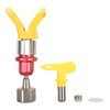 Spray Tip Guard Nozzle Base Swivel Aluminium Alloy Spray Guide