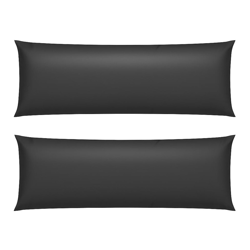 Set of 2 Pillowcases for Side Sleeper Pillows, 100% Jersey