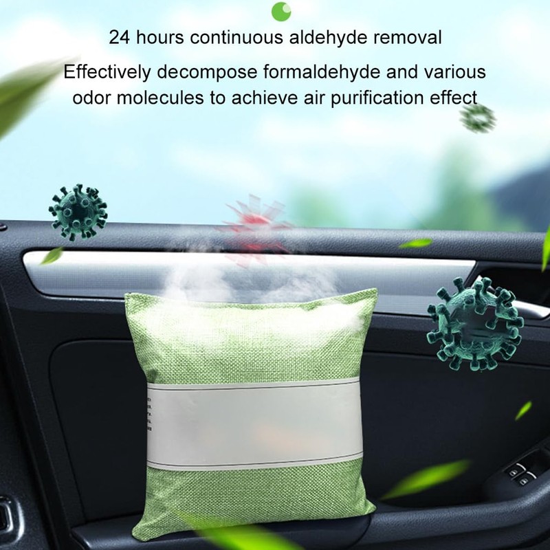 CLSSLVVBN Purify Air With Bamboo Air Purifying Bag Absorbs Moisture