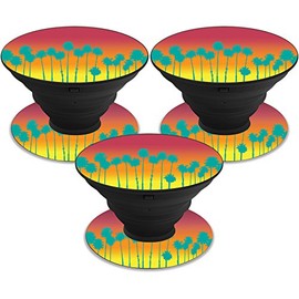 MightySkins Skin Compatible with PopSocket PopSocket - Sherbet Palms | Protective, Durable, and Unique Vinyl Decal wrap Cover | Easy to Apply, Remove, and Change Styles | Made in The USA